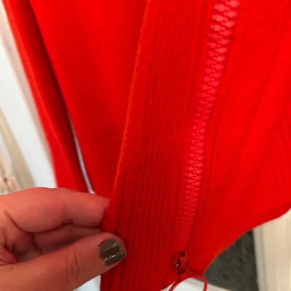 Akris Punto Wool Sweater Orange-red L - Picture 4 of 6